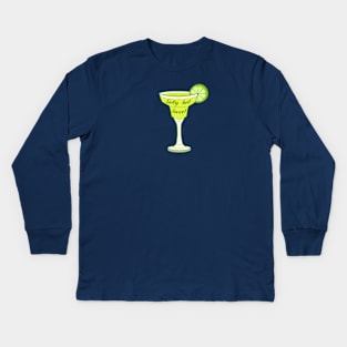 Salty but Sweet - Margarita Kids Long Sleeve T-Shirt